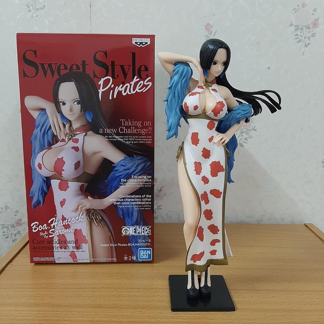 Banpresto One Piece Sweet Style Pirates Boa Hancock Version A Toys Games Action Figures Collectibles On Carousell
