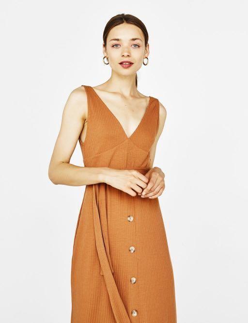 midi dress bershka