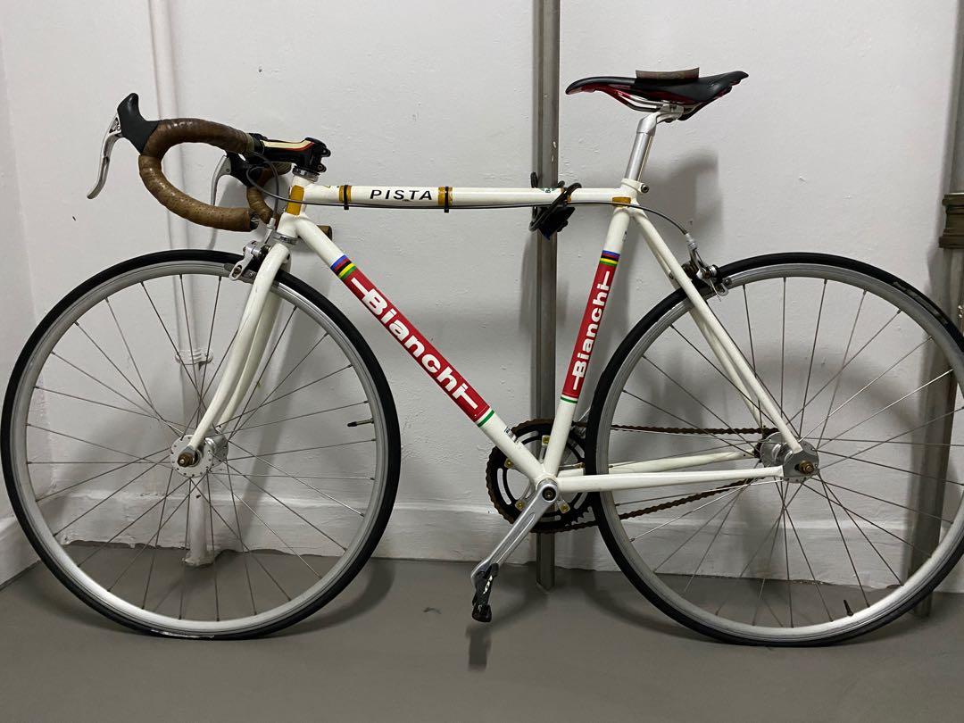 Bianchi pista sales chrome lite