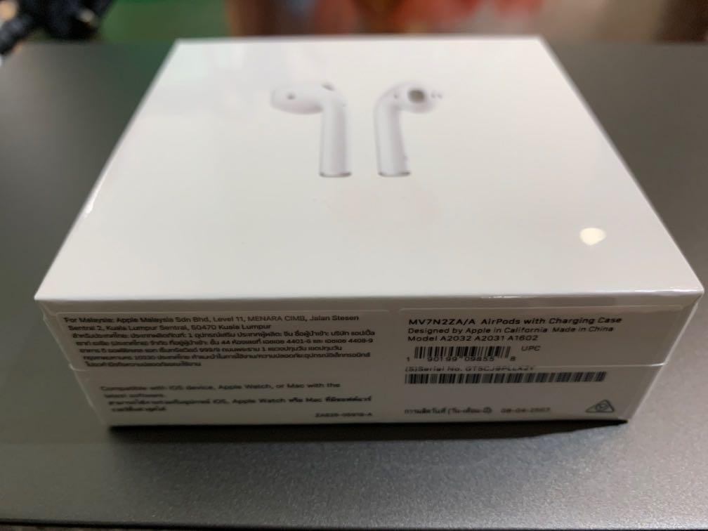 BNIB Apple AirPods Gen 1, Audio, Portable Audio Accessories on Carousell