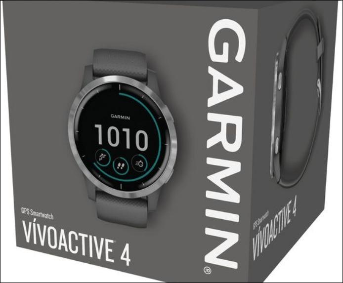Garmin vivoactive 4 grey sale