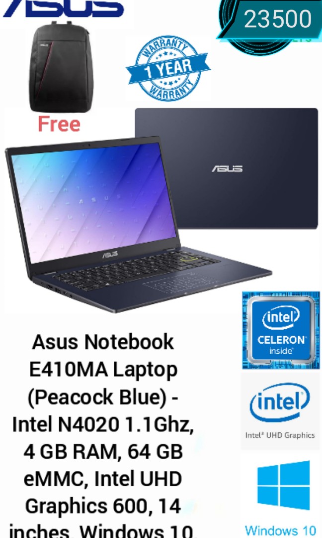 Laptop Asus 410Ma - E410ma / It's something never seen ...