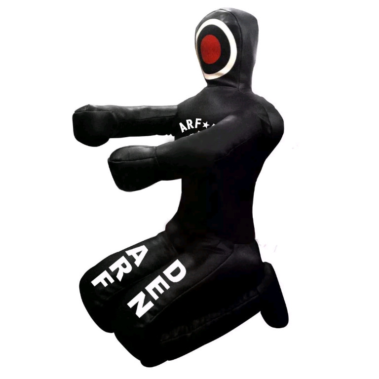 BJJ MMA Grappling Kneeling Dummy Artificial Leather MMA Dummy 6 FOOT 