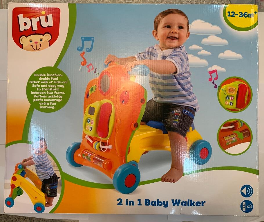 Bru 2 in 1 baby walker hotsell
