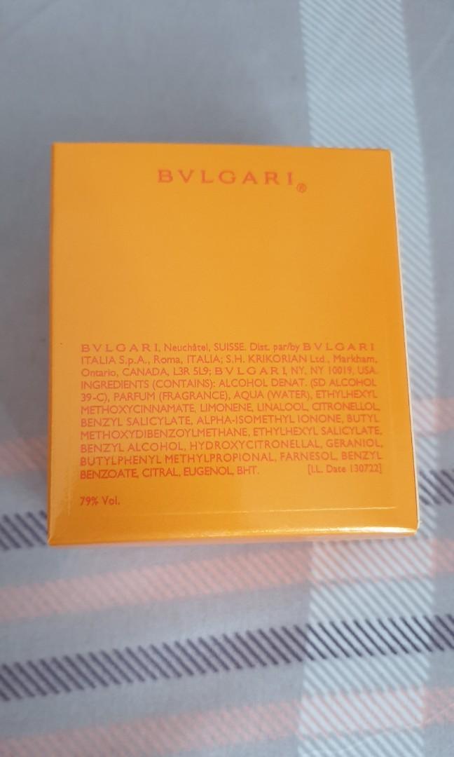 BVLGARI OMNIA Indian Garnet 15ml travel size Beauty Personal