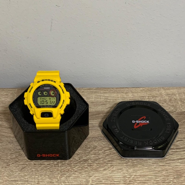 Casio GD-X6930E-9C 30th Anniversary Lightning Yellow G-Shock Watch ...