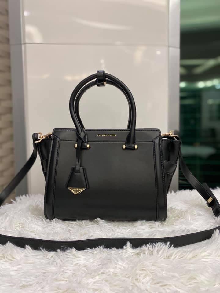 Charles and keith trapeze bag gamechanger price