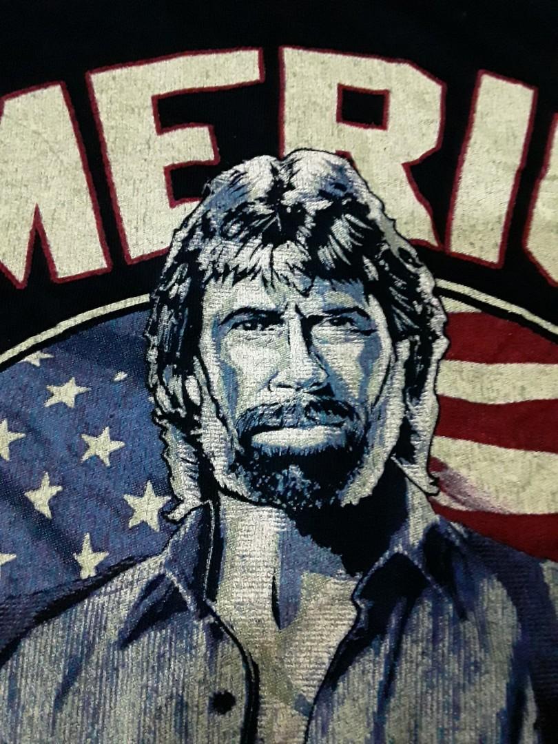 TShirt-People Chucknorium Chuck Sheldon Norris Element - Camiseta Con Cuello En V Para Hombre Negro S