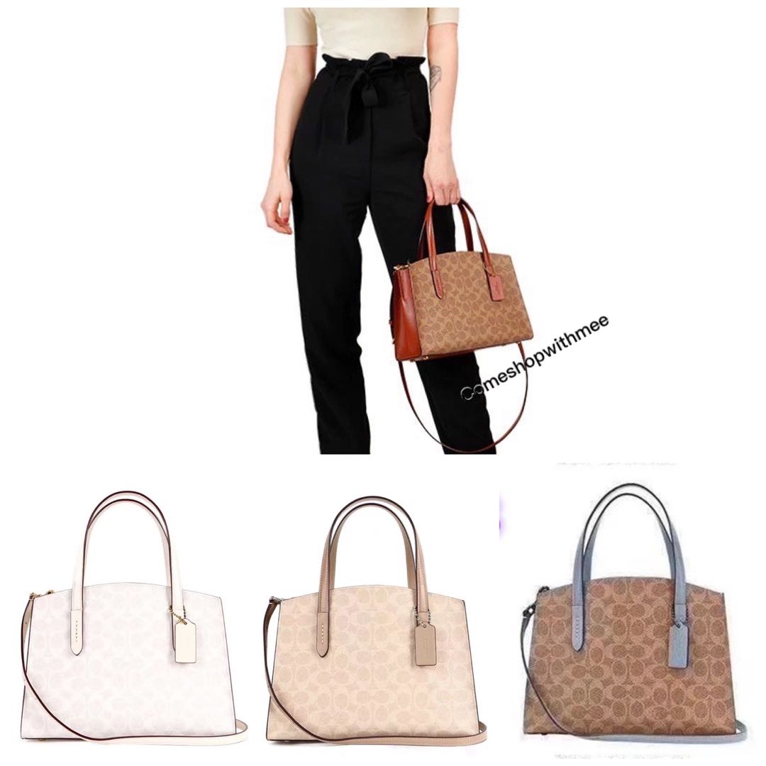Coach charlie carryall 28 signature shop