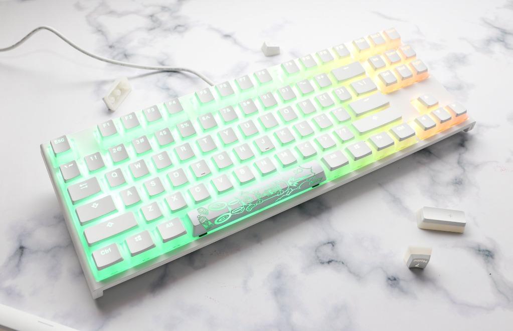 Ducky White Pudding Keycaps set, Computers & Tech, Parts & Accessories, Computer Keyboard on