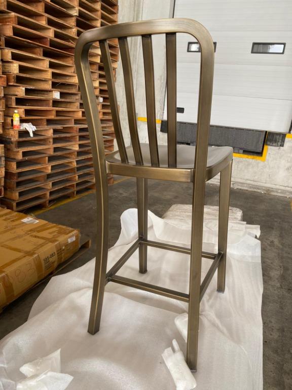 Crate Barrel Counter Stool Delta Brass