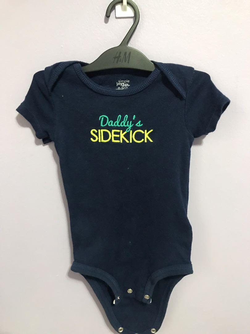 daddy's sidekick onesie