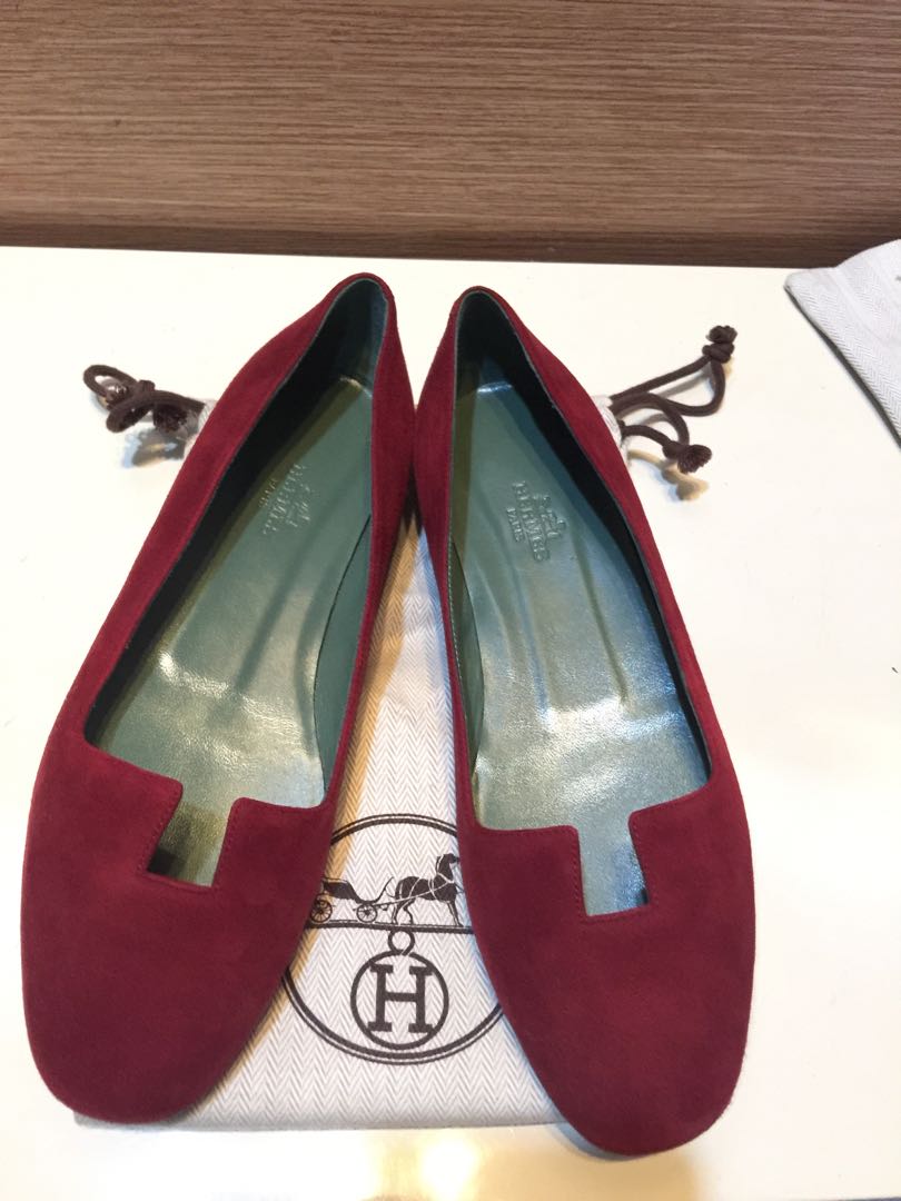 hermes womens flats