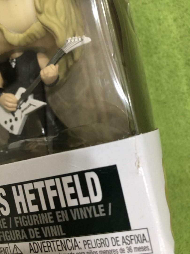 James Hetfield Boneco Metallica Pop! 57 Funko Metallica Vinyl