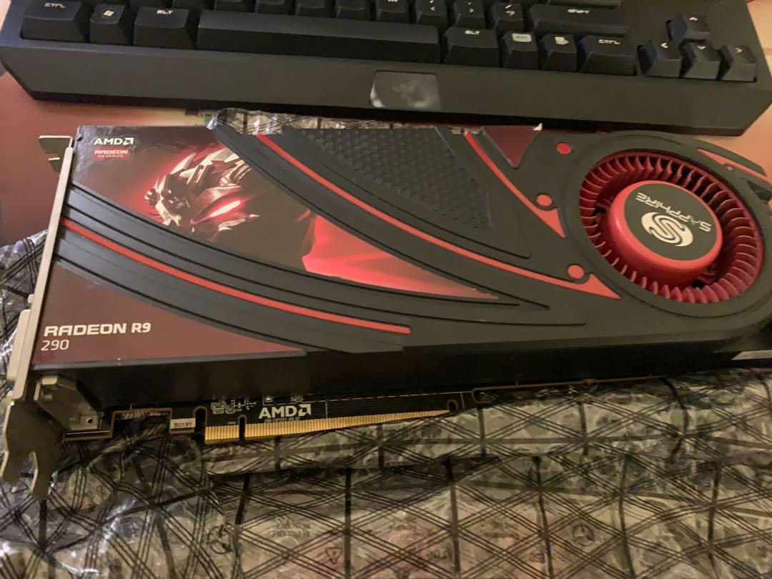 Graphic Card Amd Radeon R9 290 4gb Electronics Computer Parts Accessories On Carousell