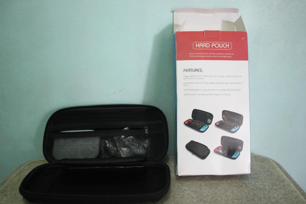 Hard pouch for Nintendo Switch V1 V2 (Category: Cases & Covers) located in Quezon City. Submitted by matt.murdock (Listing ID 1035936210, Image 2). Description: Complete Brand New WYSIWYG Shipping options only since may panedemic. Pwede din pickup my place at QC. Shipping shouldered by buyer Payment options via bank deposit .