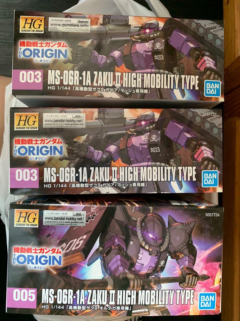 Hg Gto 黑色三連星最後一套gundam The Origin Zaku Ii 玩具 遊戲類 玩具 Carousell Hg Gto 黑色三連星最後一套gundam The Origin Zaku Ii 玩具 遊戲類 玩具 Carousell