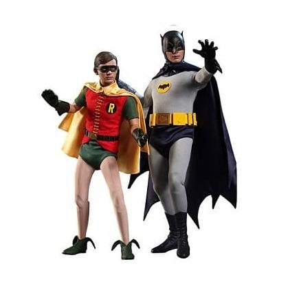 Hot Toys MMS218 MMS219 1966 Batman & Robin Adam West Burt Ward 1/6 Action  Figure, Hobbies & Toys, Toys & Games on Carousell