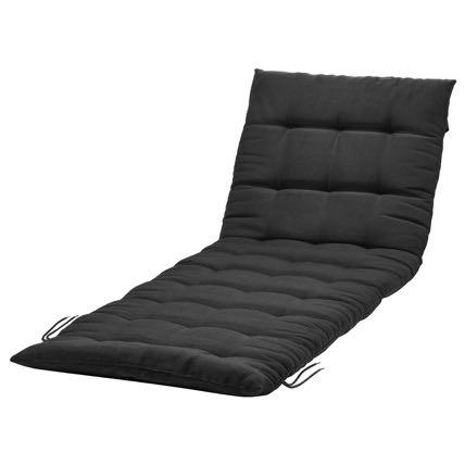 IKEA HALLO Sun lounger pad black 190x60 cm Furniture Home