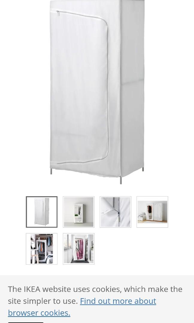 Ikea plastic wardrobe
