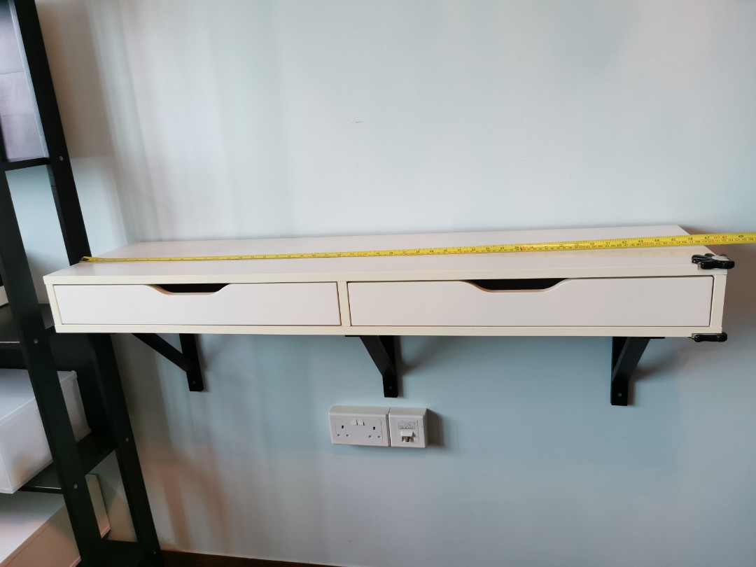 IKEA WALL MOUNTED DRAWERS, Furniture & Home Living, Furniture, Shelves