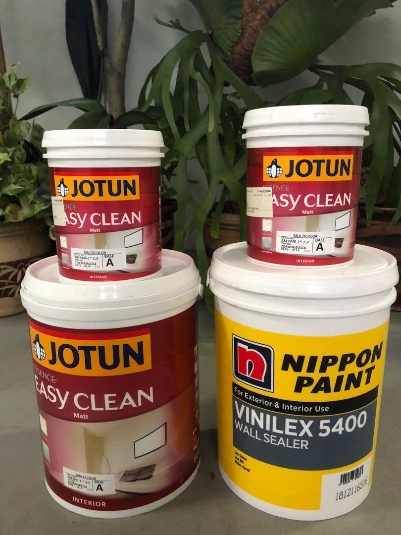 Jotun + Nippon Paint (5L/1L), Everything Else on Carousell