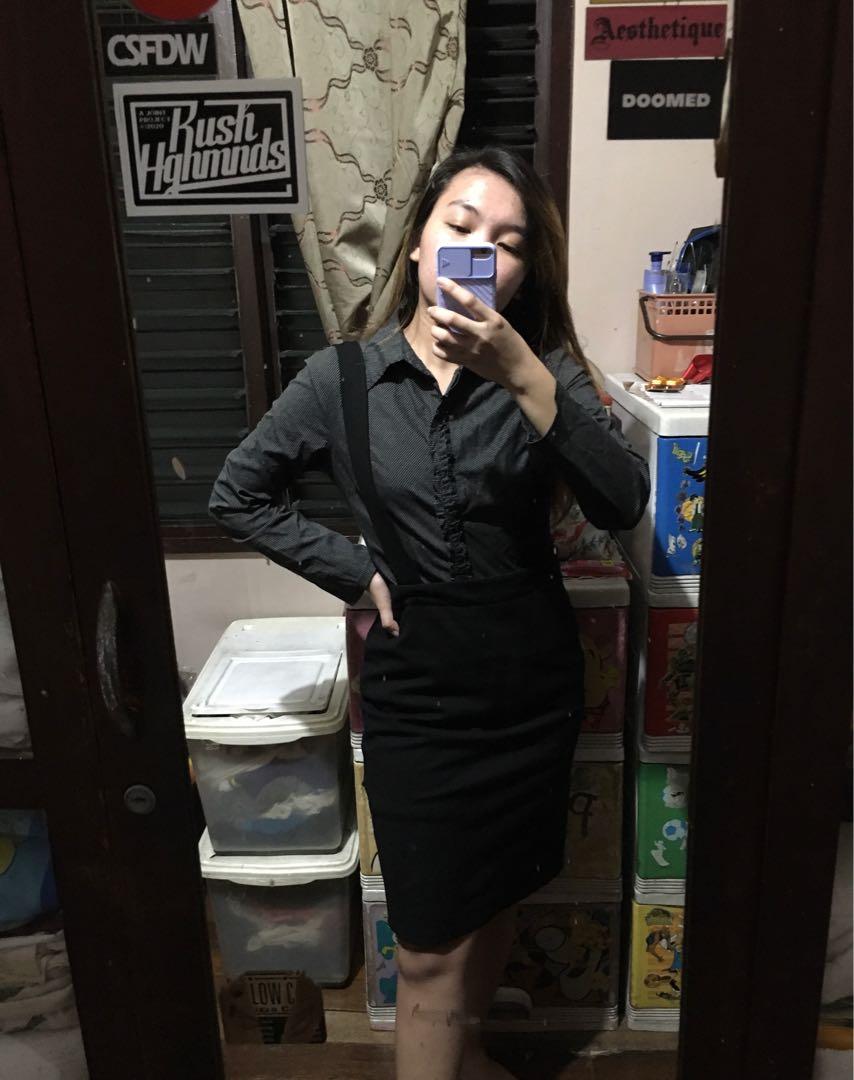 Jumper deals skirt terno