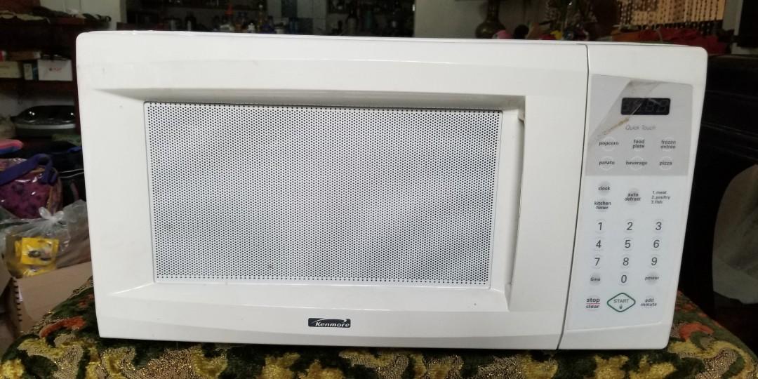 Kenmore Microwave 110 Volts Made In Usa Home Furniture Home Appliances Other Kitchen Appliances On Carousell