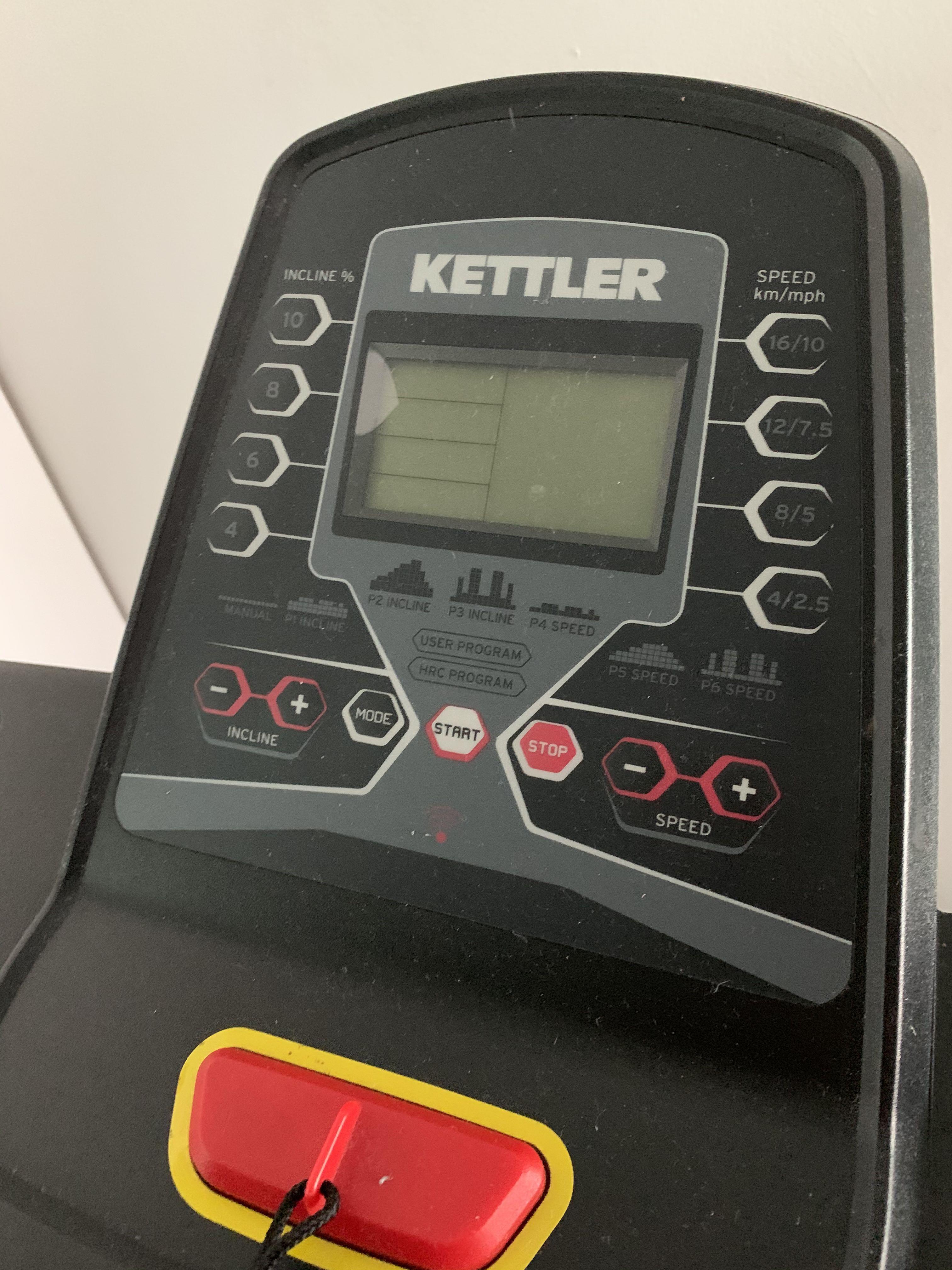 Kettler Pacer Treadmill mint condition, Sports Equipment, Exercise