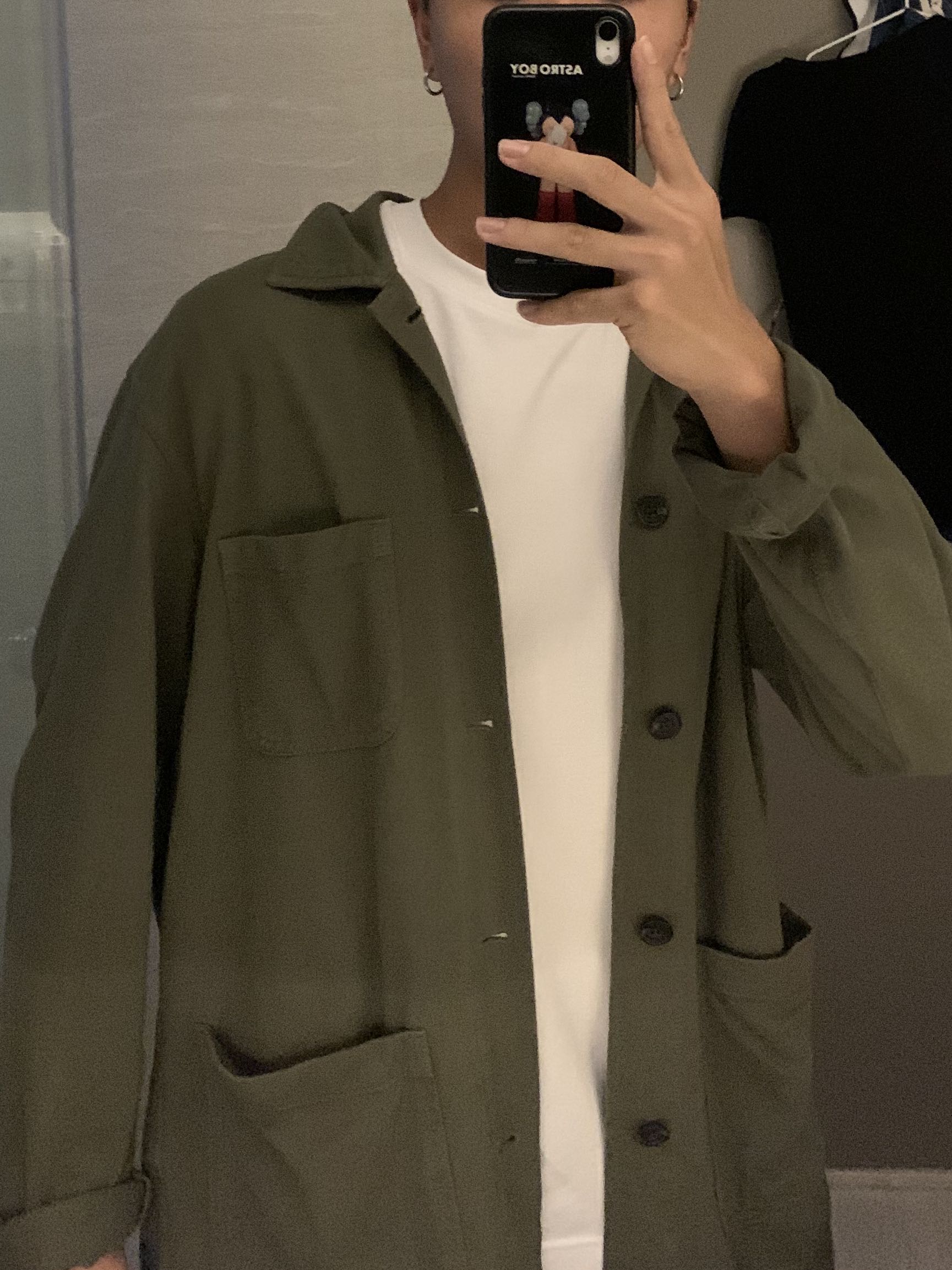 Uniqlo hot sale khaki jacket