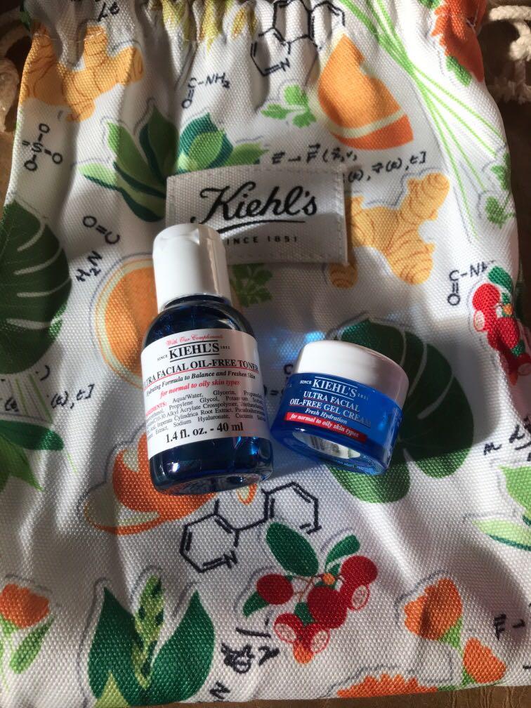 ultra facial oil free toner kiehl's review