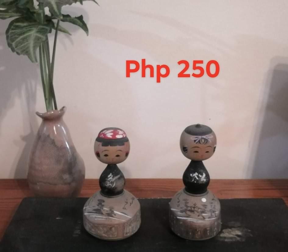 Kokeshi doll (Category: Vintage Collectibles) located in Quezon City. Submitted by herb2012 (Listing ID 1035859552, Image 1). Description: 2 for 250 pesos.