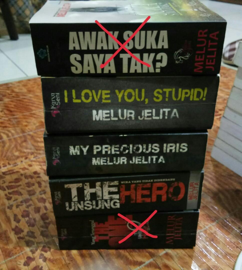 Koleksi Novel Melur Jelita Read Description Books Stationery Books On Carousell