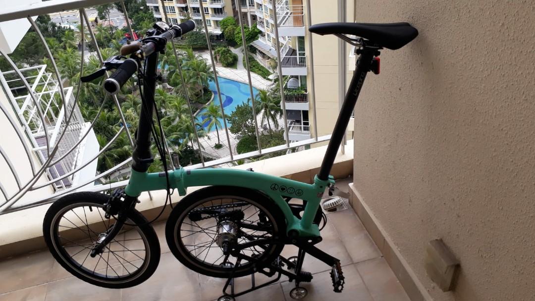 La bici top folding bike