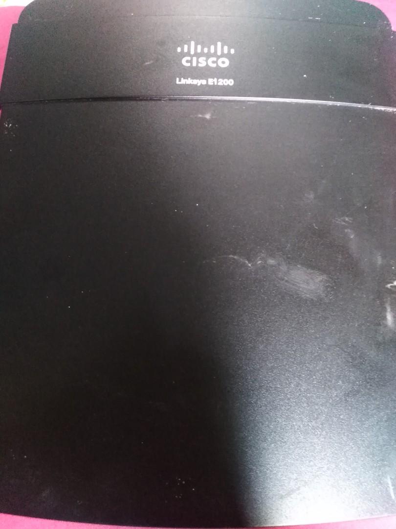 LINKSYS CISCO E1200 ROUTER (Category: Networking) located in Quezon City. Submitted by jeanne_astorga08 (Listing ID 1035777518, Image 2). Description: New but stored..