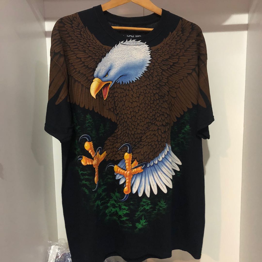 liquid blue eagle tee