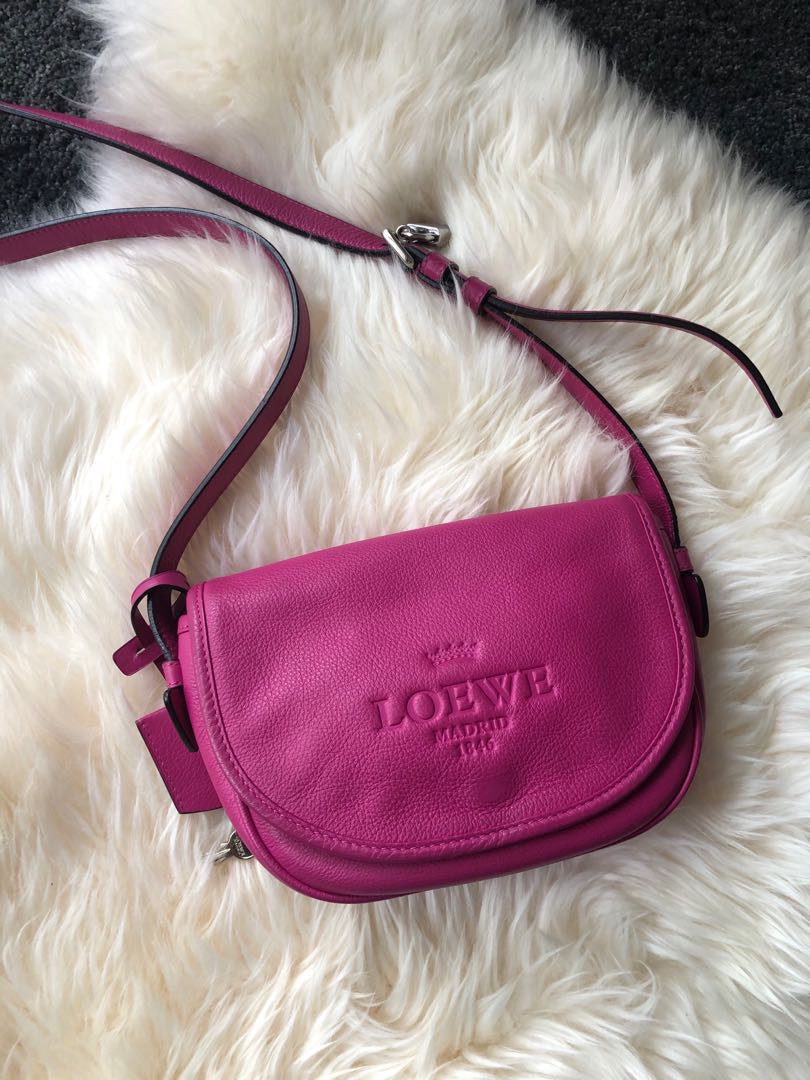 loewe bag pink