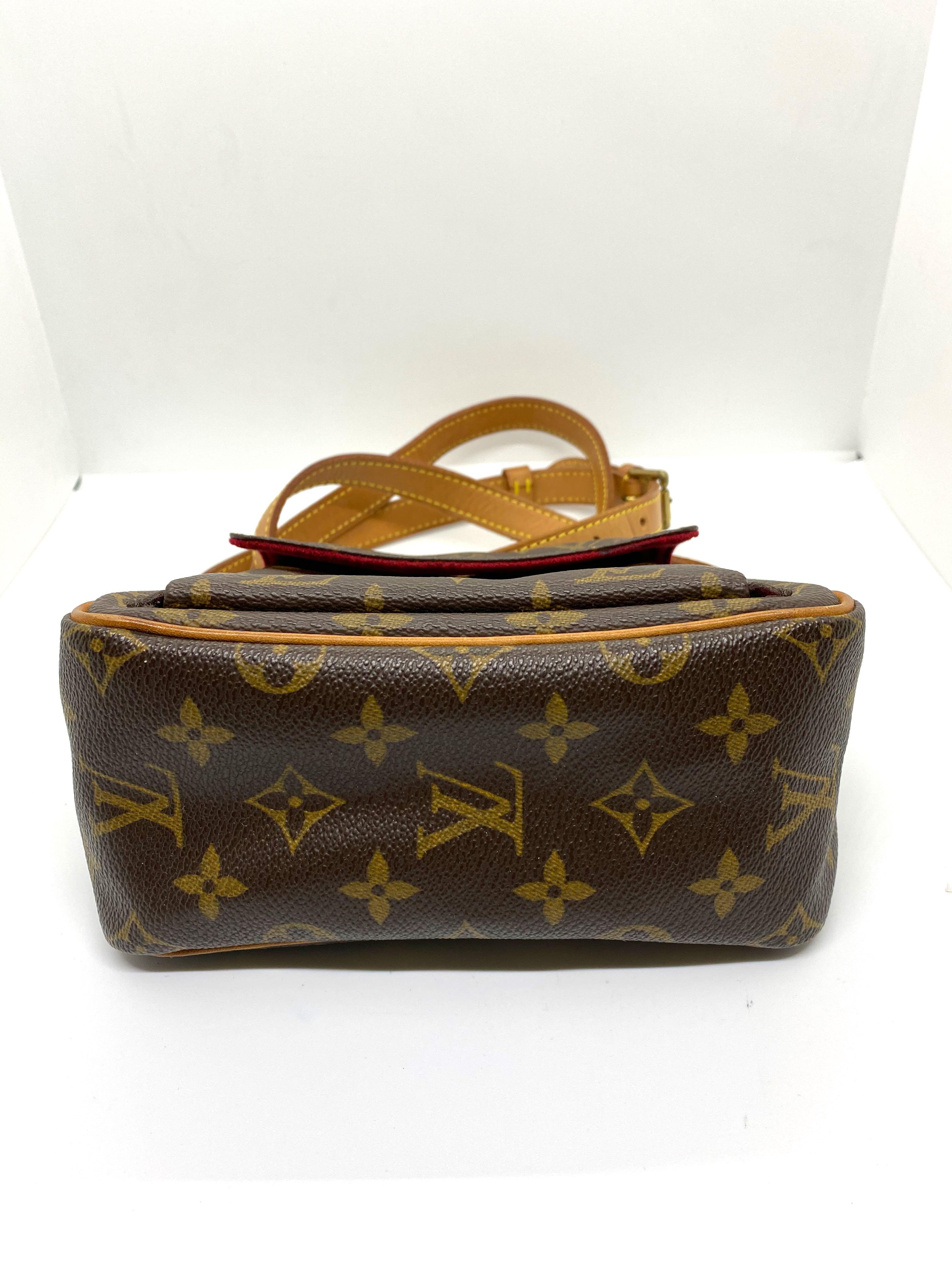 LOUIS VUITTON Monogram Viva Cite PM Shoulder Bag M51165 LV Auth