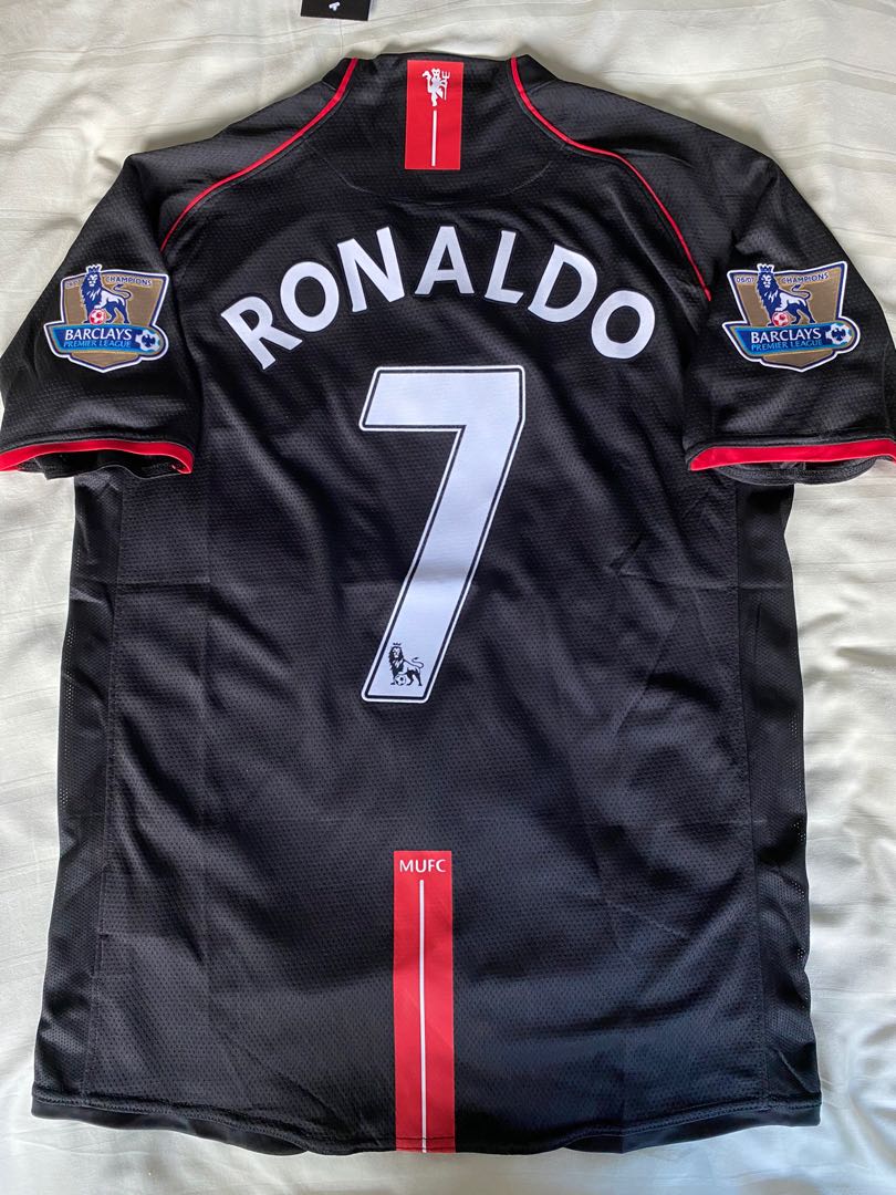 Manchester united 07 hot sale 08 away kit