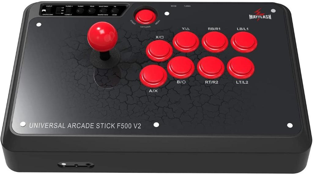 mayflash f500 6合1街機高達 joystick ps4 ps3 xbox one xbox one s xbox 360 pc android nintendo switch neogeo mini