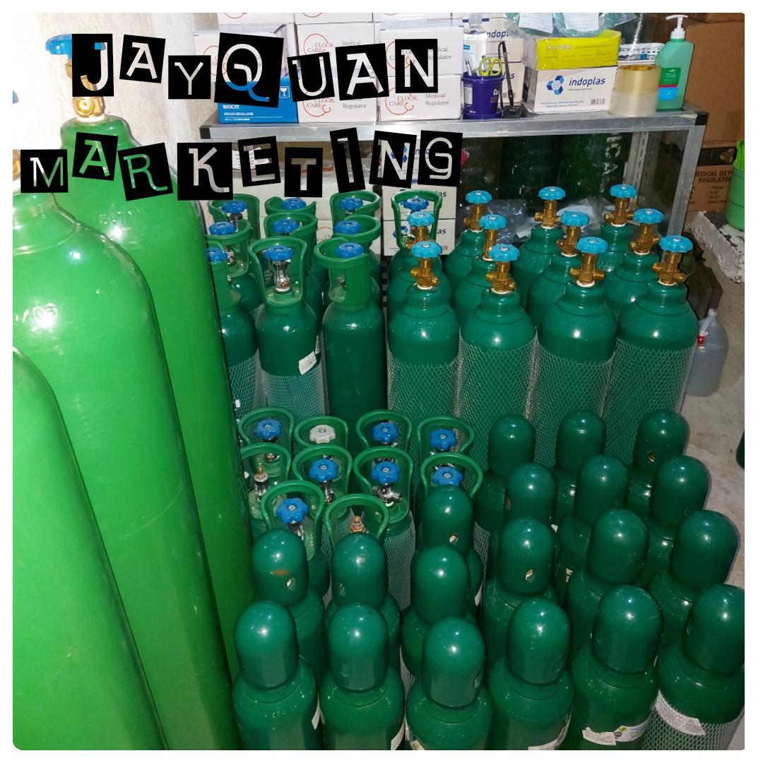 Medical oxygen tank sizes (Category: Everything Else Others) located in Quezon City. Submitted by jayquanmarketing_09653447155 (Listing ID 1035799427, Image 1). Description: 💥JAYQUAN MARKETING COMPLETE SET READY TO USE Inclusion: 👇 ✅ OXYGEN TANK ✅ REGULATOR GAUGE ✅ NASAL CANNULA HOSE ✅ FULL CONTENT 5lbs with regulator set 10lbs with regulator set 15lbs with regulator set 20lbs with regulator set 50lbs with regulator set Trolley carrier for port