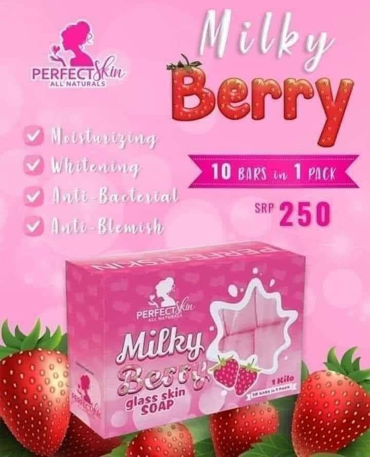 Milky Berry Soap, Health & Nutrition, Health Supplements, Health Food