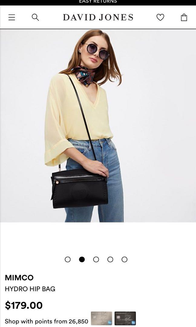 Mimco hydro shop hip bag