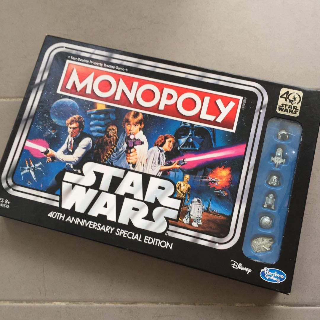 star wars monopoly 40th edition