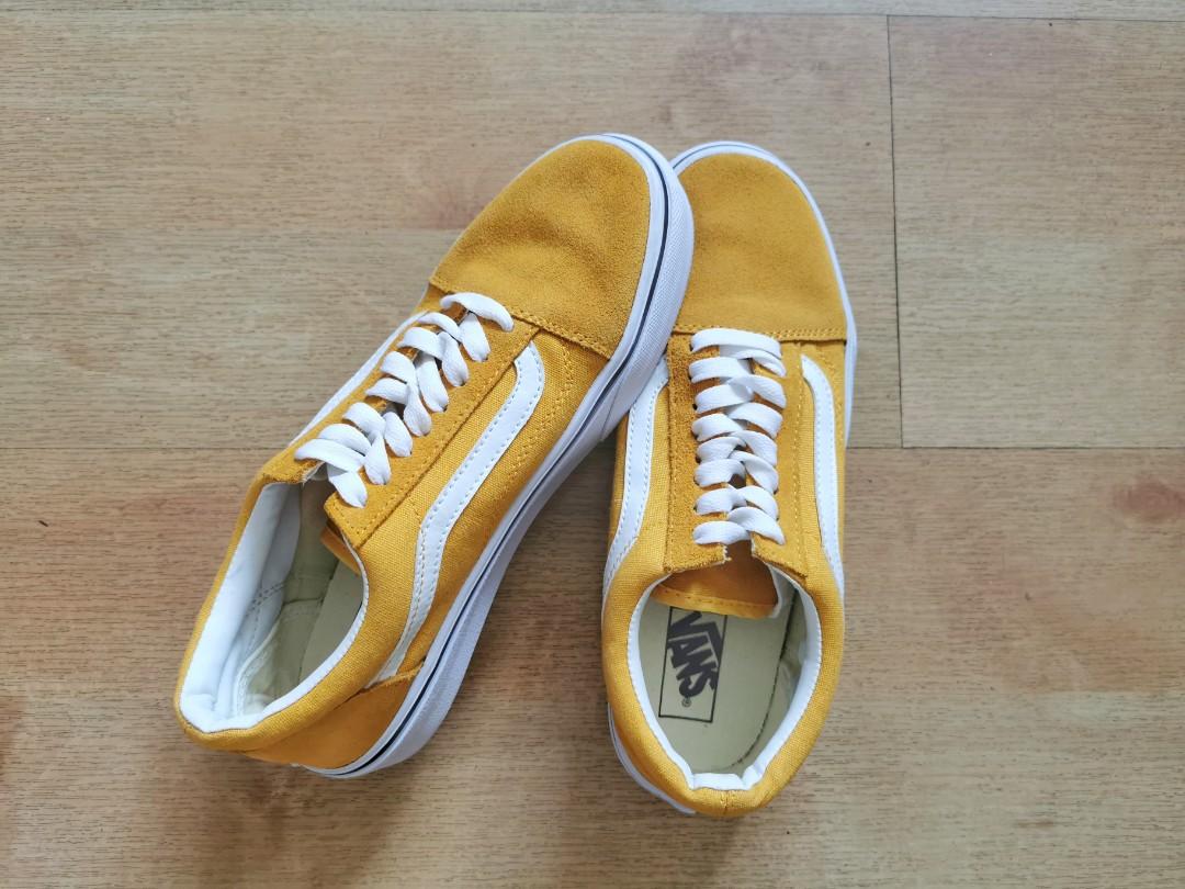 vans mustard shoes