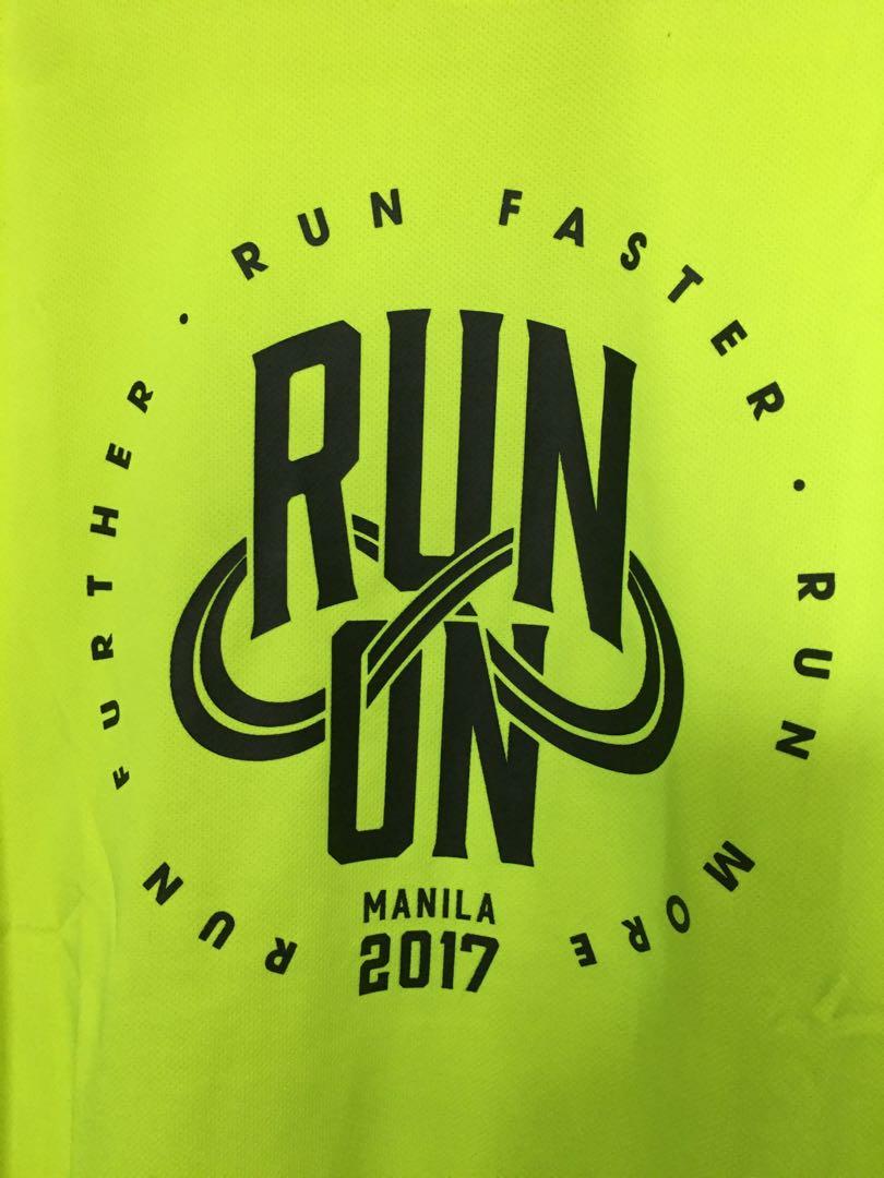 New Balance Run On Manila Dri fit shirt Adidas nike Men s Fashion Activewear on Carousell