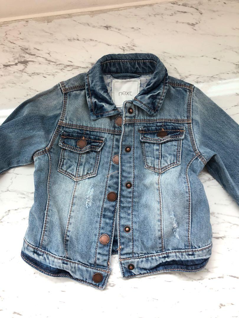 Next denim jacket discount kids