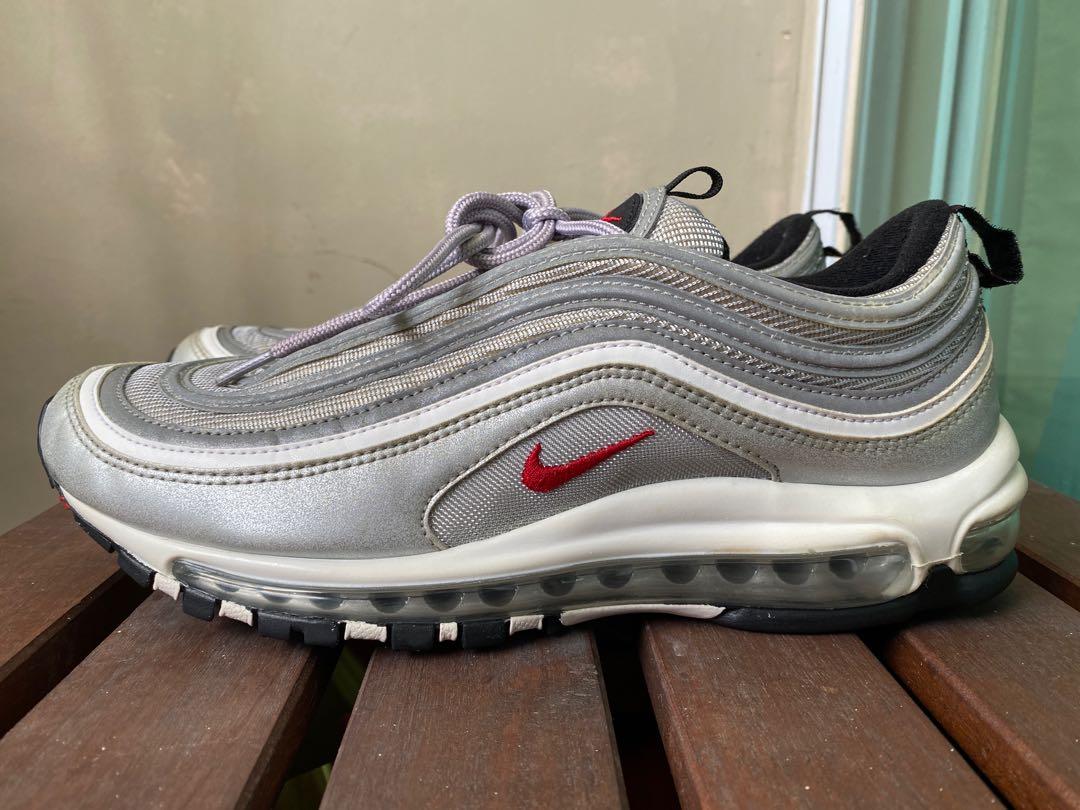 nike air 97 silver