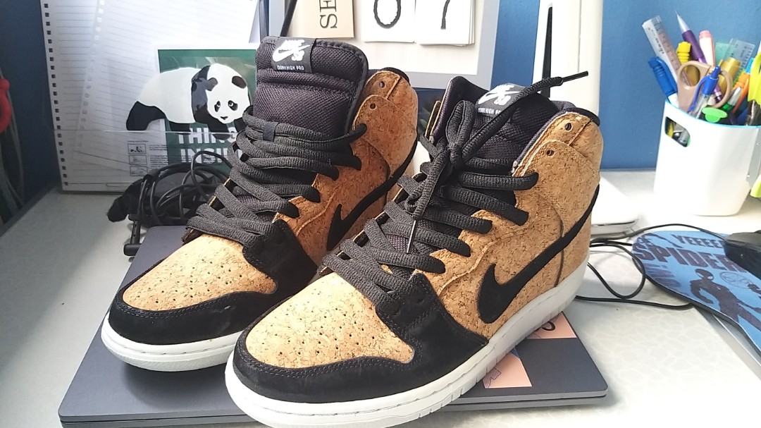 Nike dunk high cork top