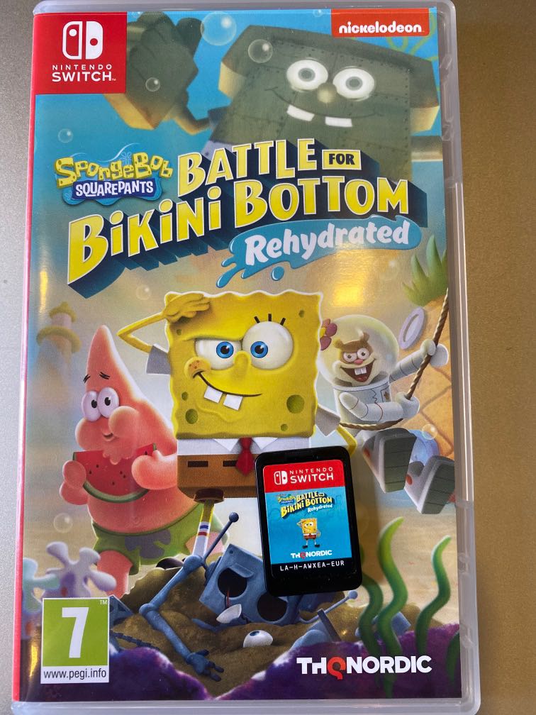 spongebob games for nintendo switch